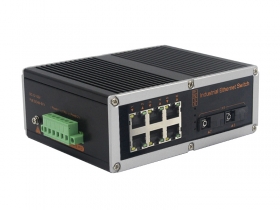 非網管工業(yè)級交換機 百兆2光6電